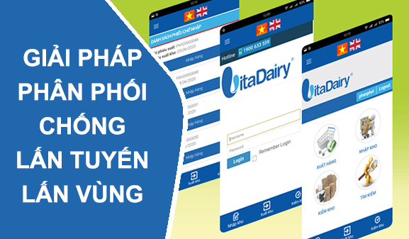 Giải pháp quản lý phân phối chống lấn tuyến lấn vùng bằng qrcode