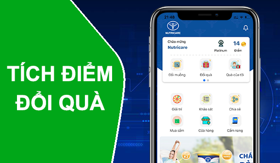 Giải pháp Tích điểm - Đổi quà sử dụng qrcode trên app mobile