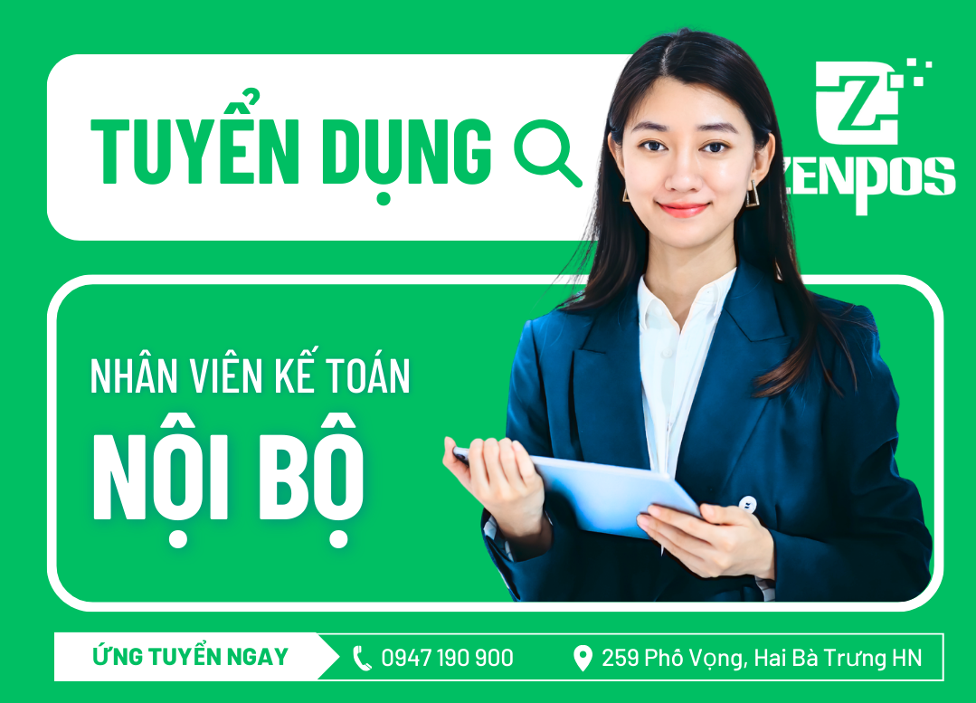 Vị trí: Kế Toán Nội Bộ
